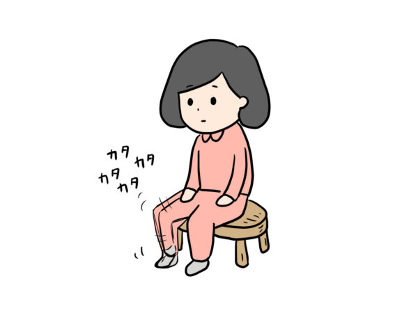貧乏ゆすり　女性
