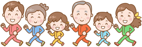 家族　運動